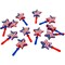 Hand Clappers Noisemakers, America Patriotic Party Supplies (12 Pack)